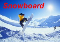 Image g�n�rique illustrant le type Sportives et le sous type Snowboard